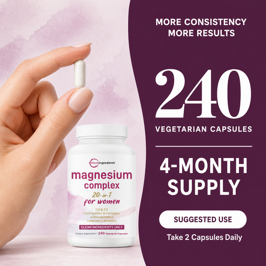 Sporé Magnesium Complex for Women | 20-in-1 Formula