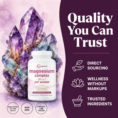 Sporé Magnesium Complex for Women | 20-in-1 Formula